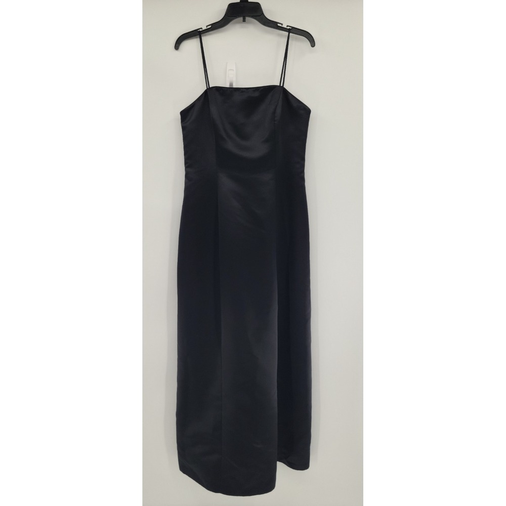 Y2K Alex Evenings Straps Maxi Dress Size 12 HOCO Formal‎ Event Strutured Bodice